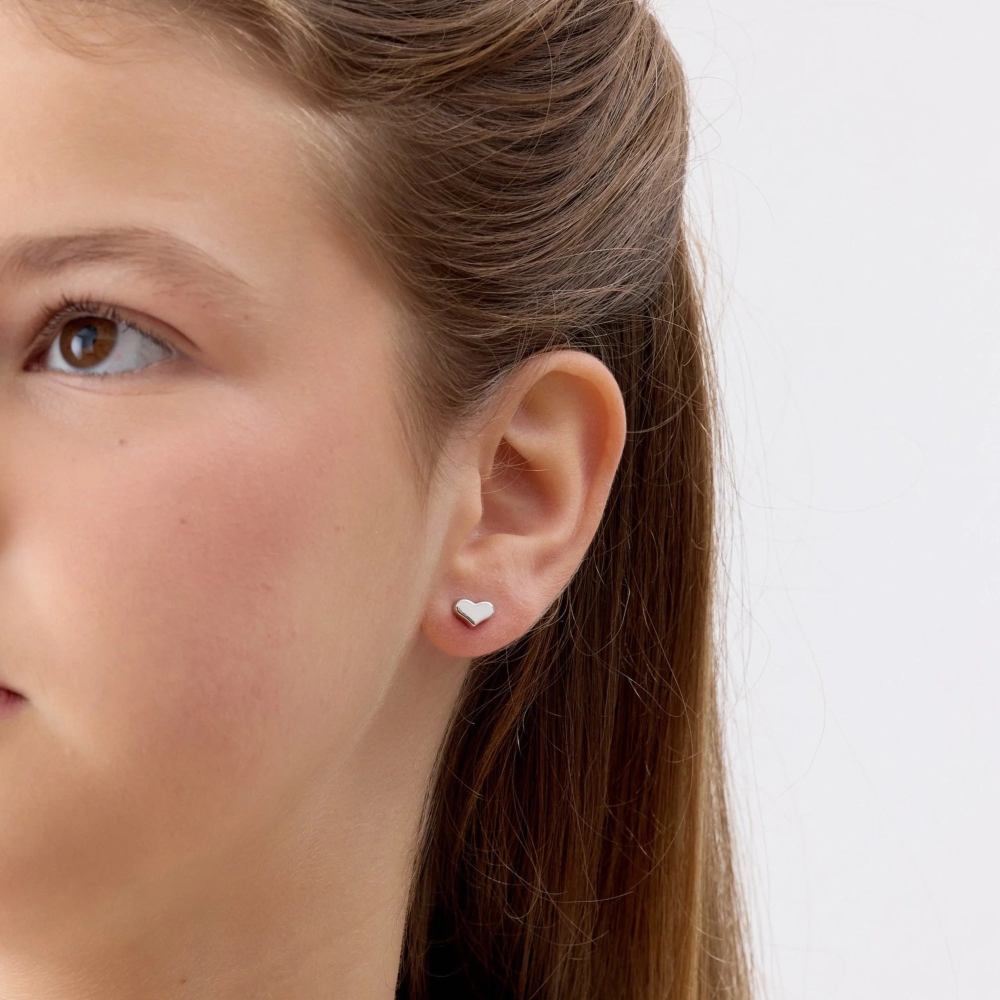 Aro de Corazón de Plata 925