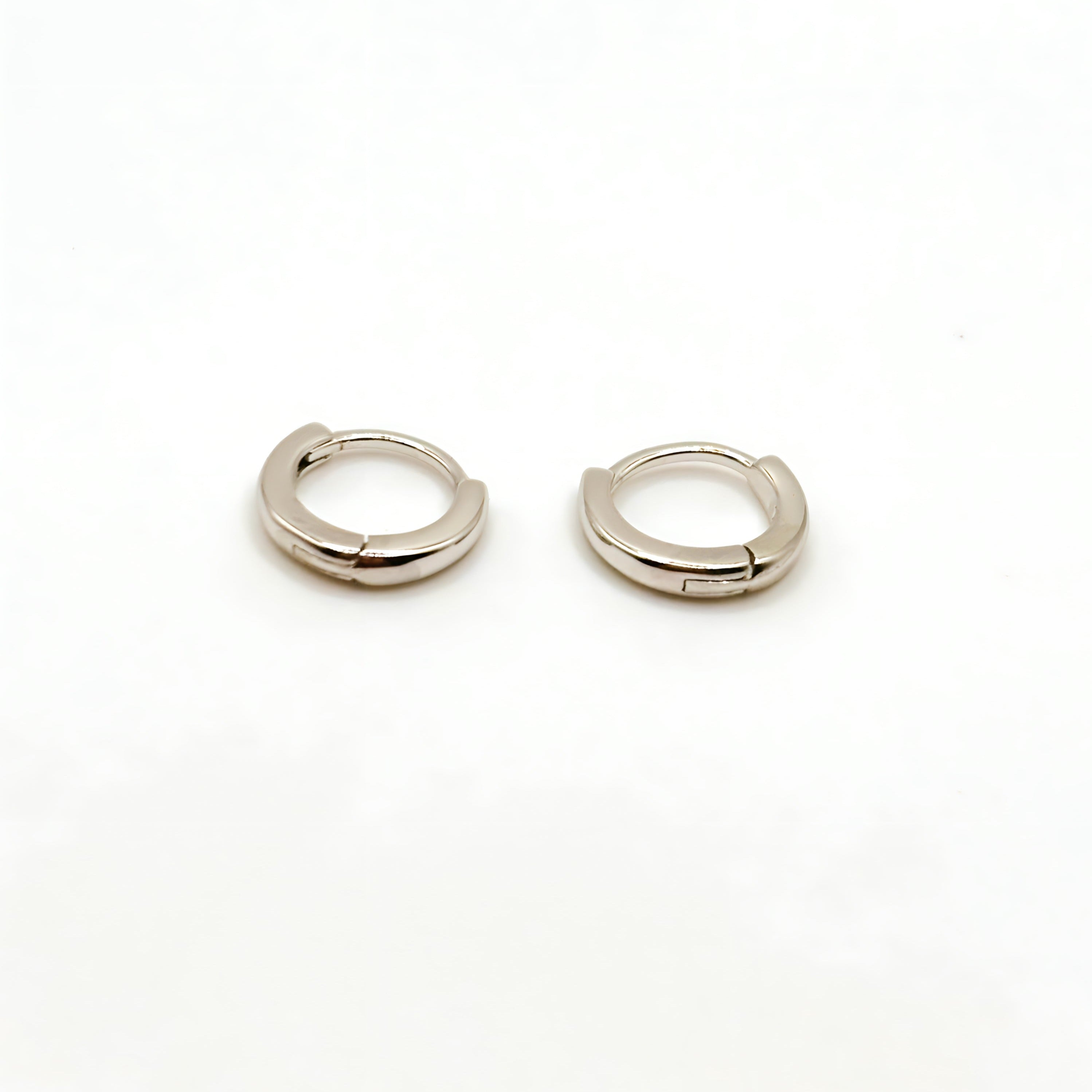 Aro Argollas de Plata 925 10mm sin Níquel Hipoalergénicas