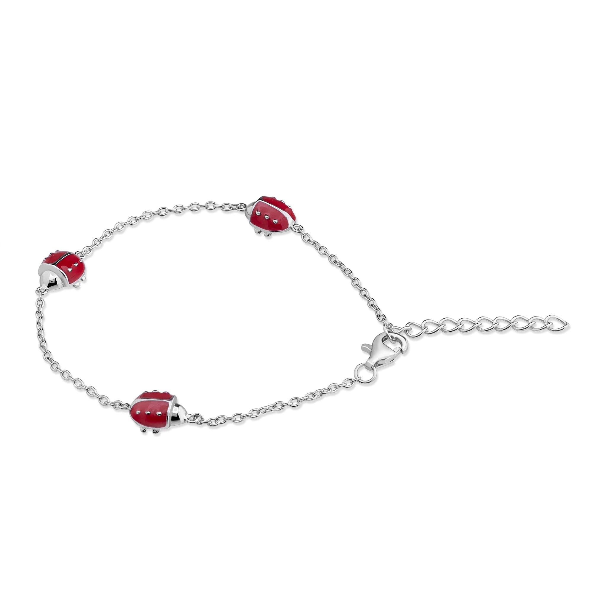 Pulsera con Chinitas de Plata 925