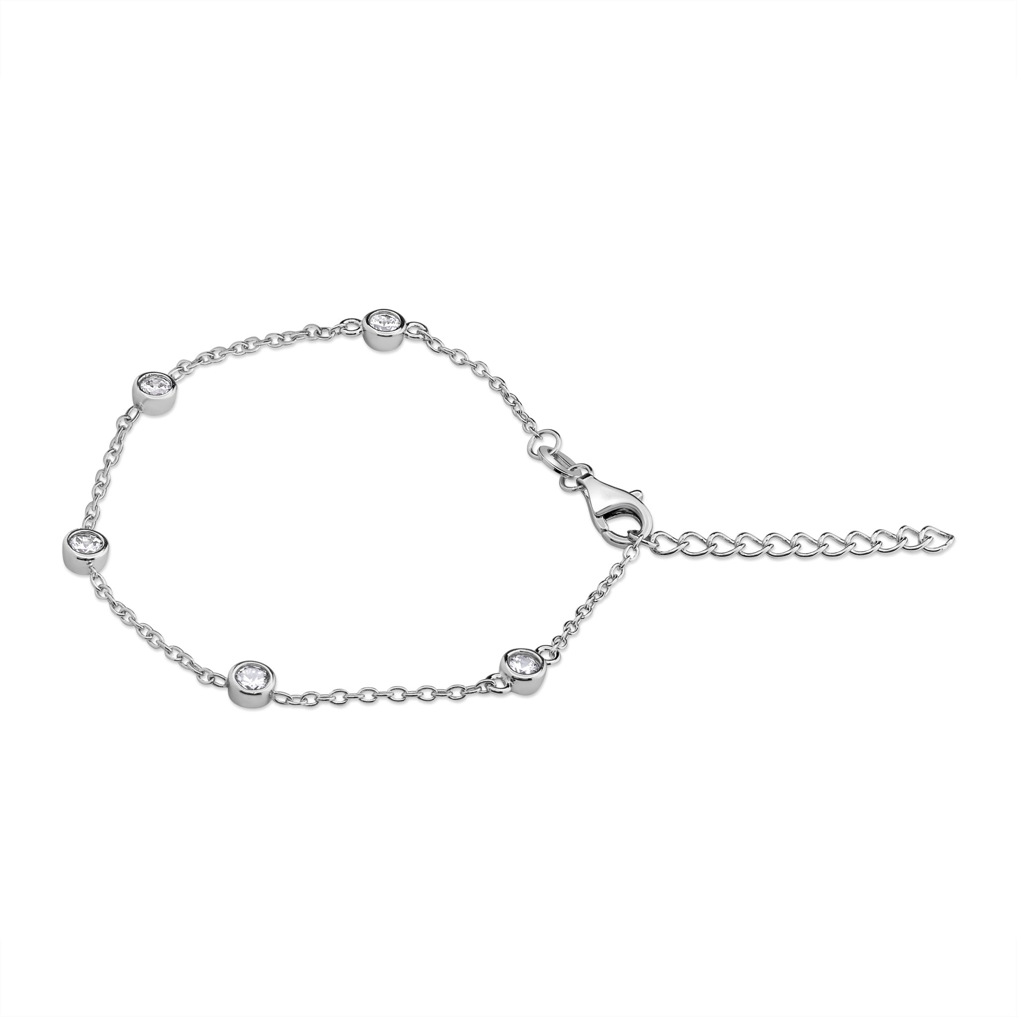 Pulsera con Circones de Plata 925