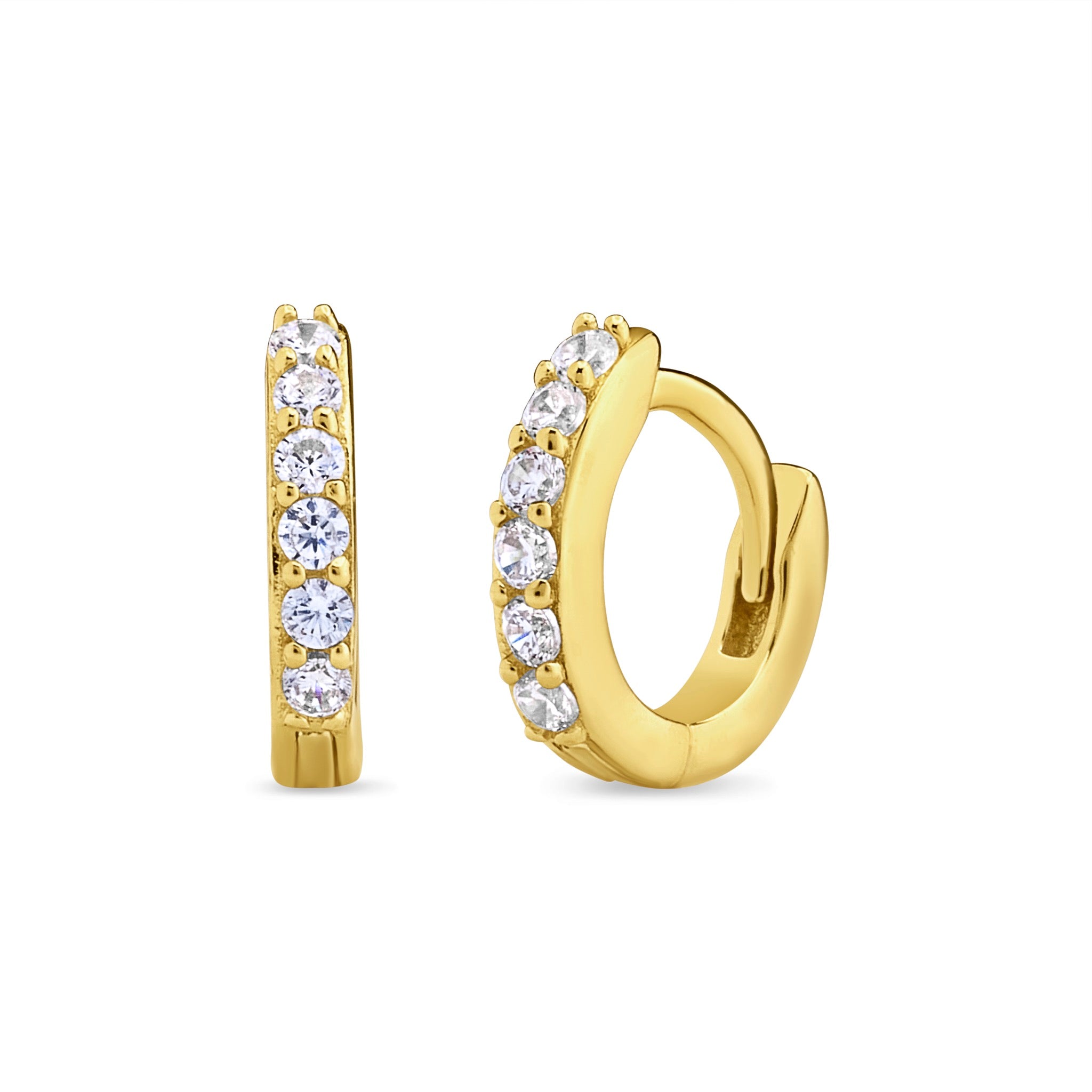 Aro Argollas con Circones de Plata 925