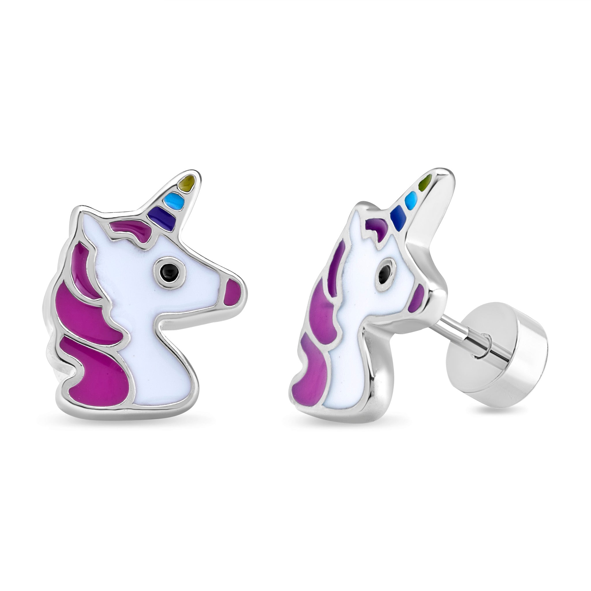 Aro de Unicornio con esmaltes de Plata 925