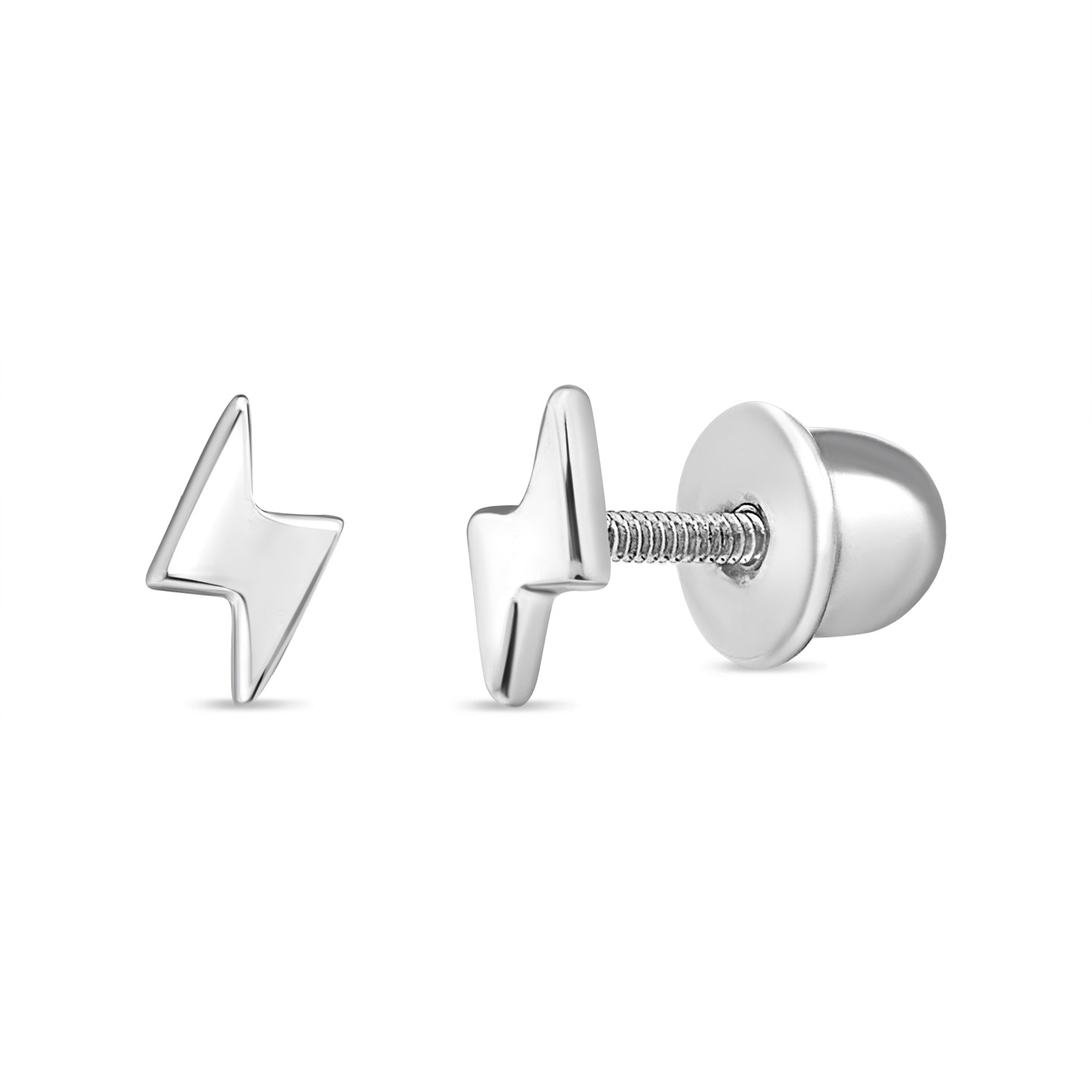 Aros de Rayo de Plata 925