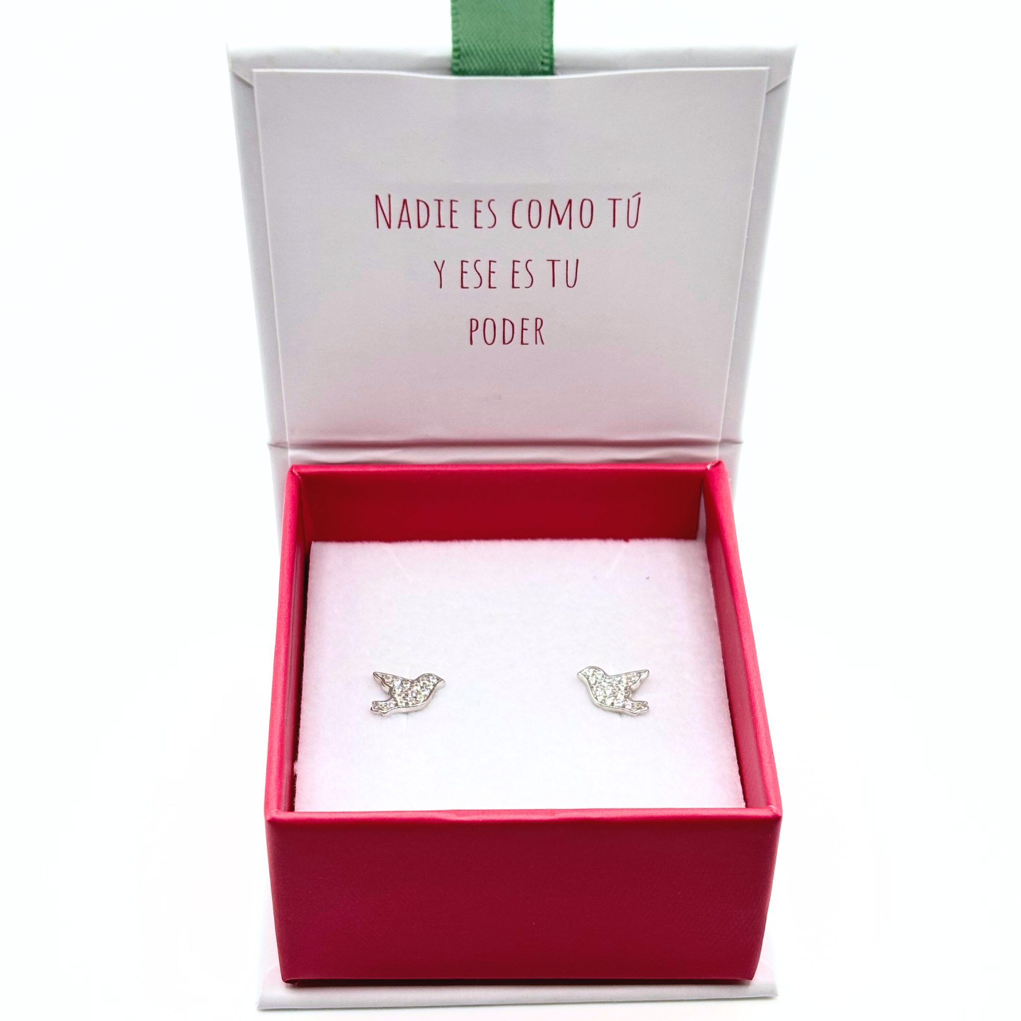 Aro de Paloma con Circones Plata 925