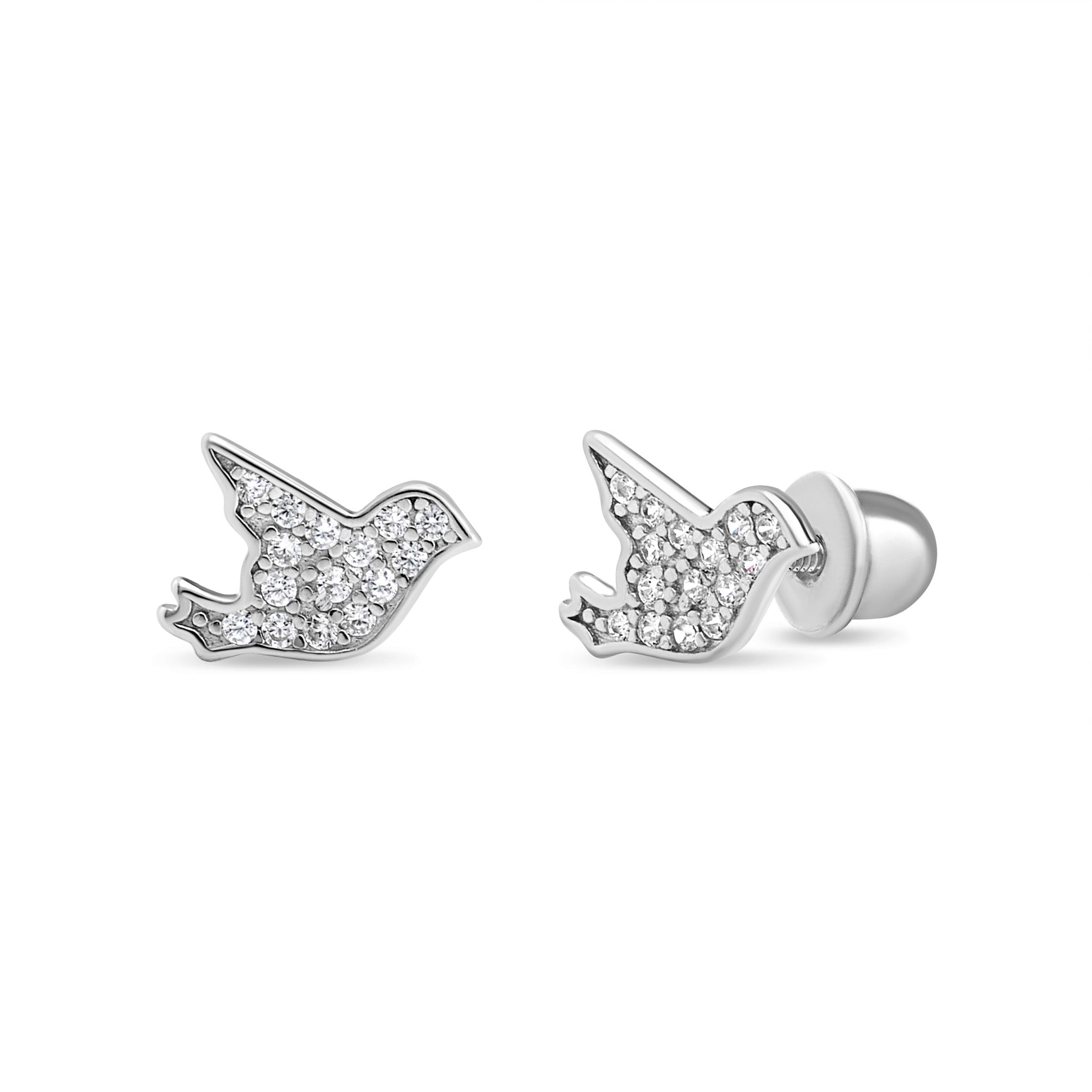 Aro de Paloma con Circones Plata 925