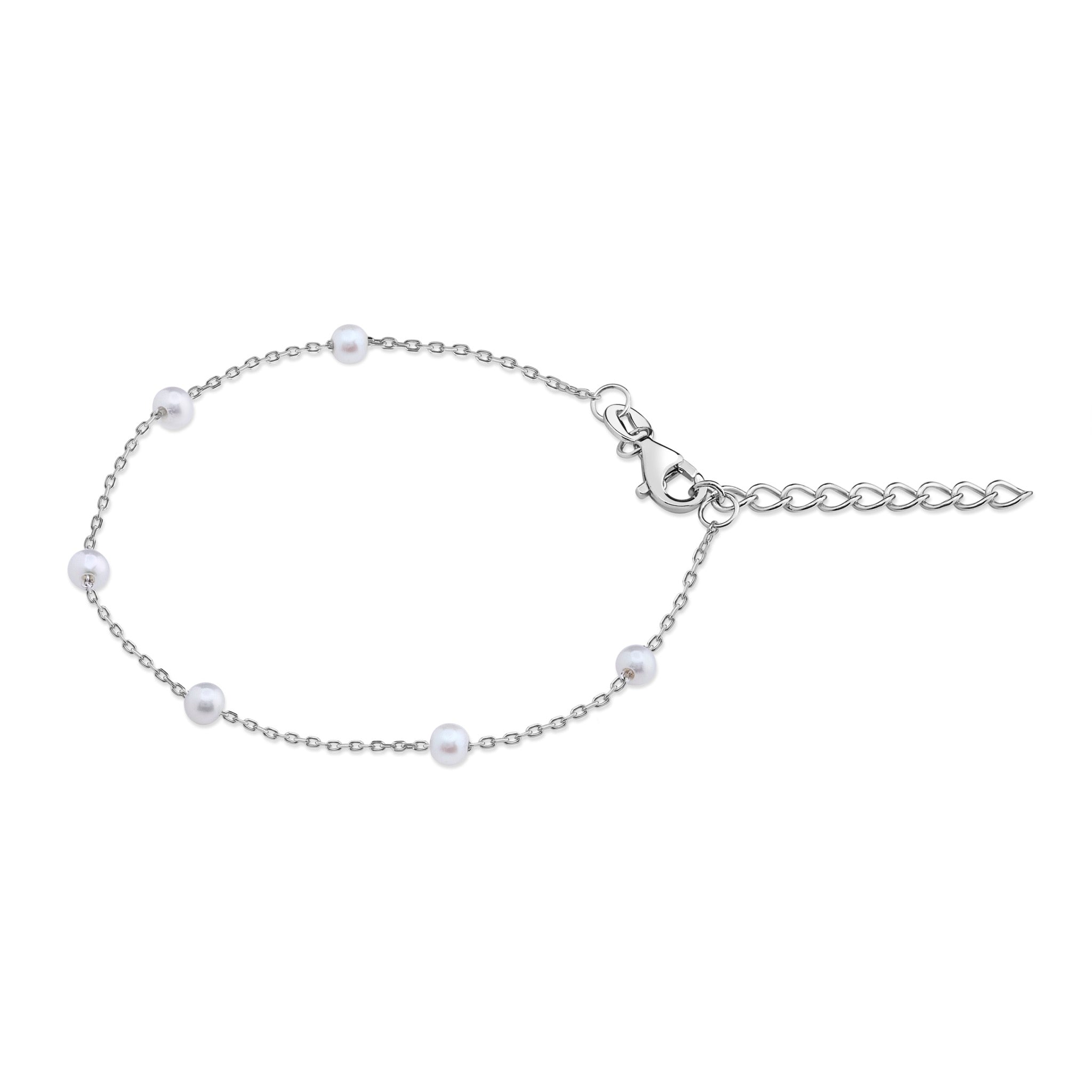 Pulsera con Perlas cultivadas de Plata 925