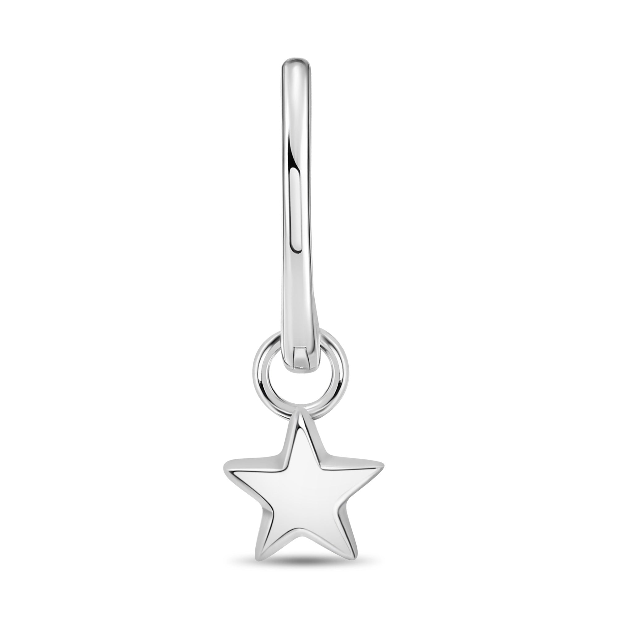 Charm de estrella en plata 925